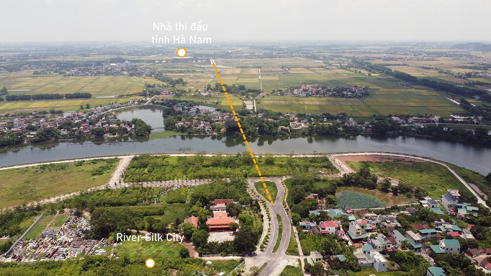 River Silk City Hà Nam với những căn biệt thự liền kề sang trọng